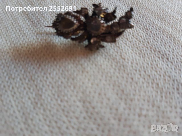 Уникална брошка, снимка 4 - Антикварни и старинни предмети - 28610117