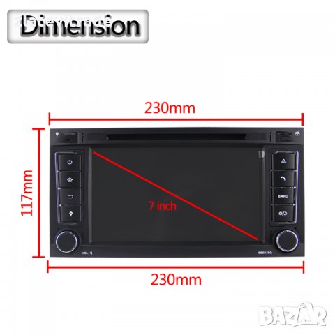 Touareg, T5 Wifi 2002-2012 - 7'' Навигация с андроид туарег транспортер, снимка 15 - Аксесоари и консумативи - 29015785