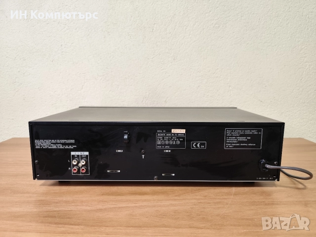 Продавам двуглав двукасетъчен ривърсен дек Sony TC-WR445, снимка 7 - Декове - 52714458