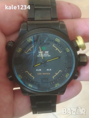 Мъжки часовник WEIDE. Масивен модел. Аналог - дигитал. Ana-digi. Sport watch. Japan move. , снимка 10 - Мъжки - 40598969