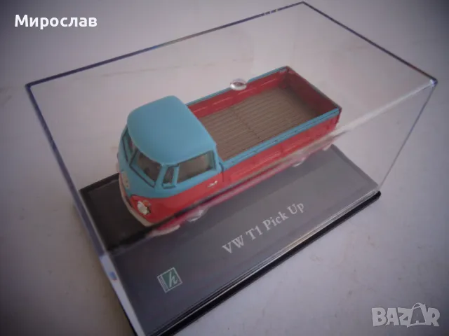 1:72 HONGWELL VW Т1 PICK UP МИКРОБУС ИГРАЧКА КОЛИЧКА МОДЕЛ, снимка 6 - Колекции - 47801714