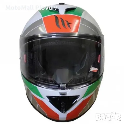 Каска MT Rapide Global Промоция!!! мото мотор писта ПРОМО!, снимка 3 - Аксесоари и консумативи - 49244135