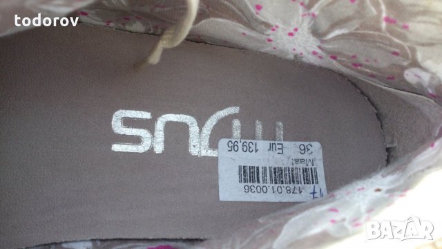 Обувки дамски кожа MJUS №36, снимка 3 - Дамски ежедневни обувки - 28812138