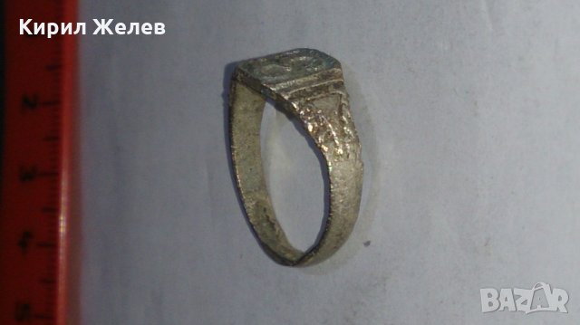 Старинен пръстен сачан над стогодишен - 59661, снимка 3 - Пръстени - 29004012