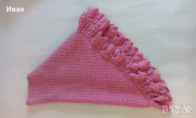 Домашен вълнен шал, 170х67 см - само по телефон!