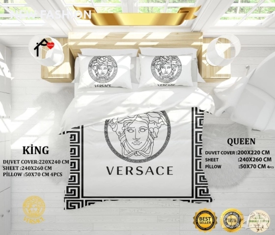 Спални Комплекти - Ранфорс ✨ VERSACE ✨ CHANEL ✨ LOUIS VUITTON ✨ HERMES ✨, снимка 15 - Спално бельо - 51444858