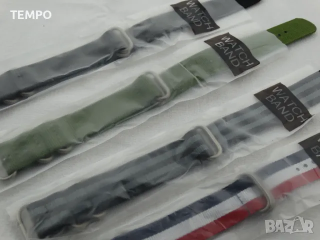 КАИШКА ZULU ЗЕЛЕНА- 22мм + ПОДАРЪК, снимка 3 - Каишки за часовници - 44479476