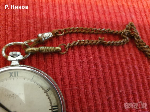 "ORATOR ANCRE 1a " джобен часовник  Swiss made, снимка 6 - Колекции - 32415632