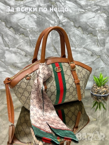 Gucci Дамска Чанта Гучи - Налични Различни Цветове Код SK410, снимка 5 - Чанти - 52870921