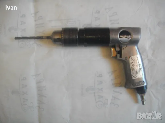 Английска ПНЕВМАТИЧНА БОРМАШИНА ДРЕЛКА 1-13мм Метален патранник 1700 об/мин SILVERLINEC, снимка 2 - Бормашини - 47518906