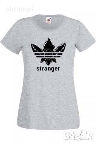 Дамска Тениска Stranger Adidas,Филм,Сериал,адидас,ADIDAS, снимка 5 - Тениски - 37314458