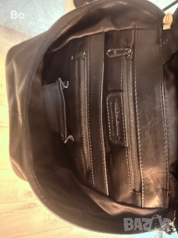 Lloyd Baker Genuine Leather , естествена кожа раница, маркова, снимка 9 - Раници - 51919993