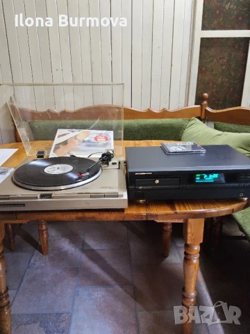 ГРАМОФОН "MARANTZ" TT 320 И CD "MARANTZ" CD 32 РАБОТЕЩИ, снимка 4 - Грамофони - 51343505