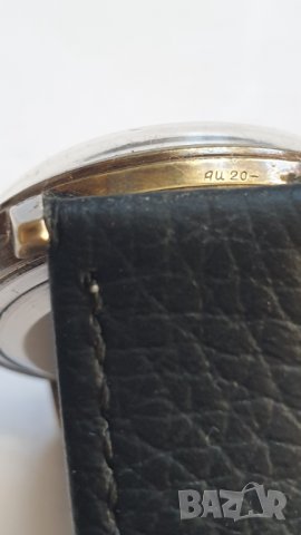 Мъжки механичен позлатен часовник POLJOT звънец, снимка 4 - Антикварни и старинни предмети - 43077855