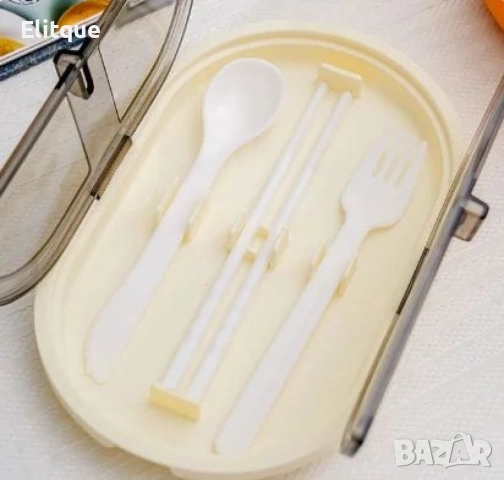 Преносима пластмасова кутия за храна на 2 нива, снимка 8 - Други - 52894865