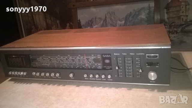 SABA HIFI STUDIO 8050 STEREO RECEIVER-ВНОС ХОЛАНДИЯ, снимка 6 - Ресийвъри, усилватели, смесителни пултове - 27793642