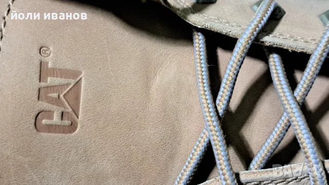 CATERPILAR-CAT-мъжки кожени оригинални обувки 46 номер,нови, снимка 11 - Мъжки боти - 48590791