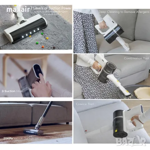 Безкабелна прахосмукачка с автоматично самопочистване Xiaomi Lydsto H4 * Безплатна доставка, снимка 13 - Прахосмукачки - 47461940