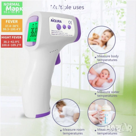 Безконтактен термометър – бързо и точно измерване на температурата