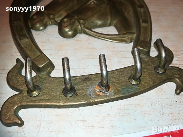 подкова-коне мед/месинг внос германия 0205210844, снимка 9 - Антикварни и старинни предмети - 32739458