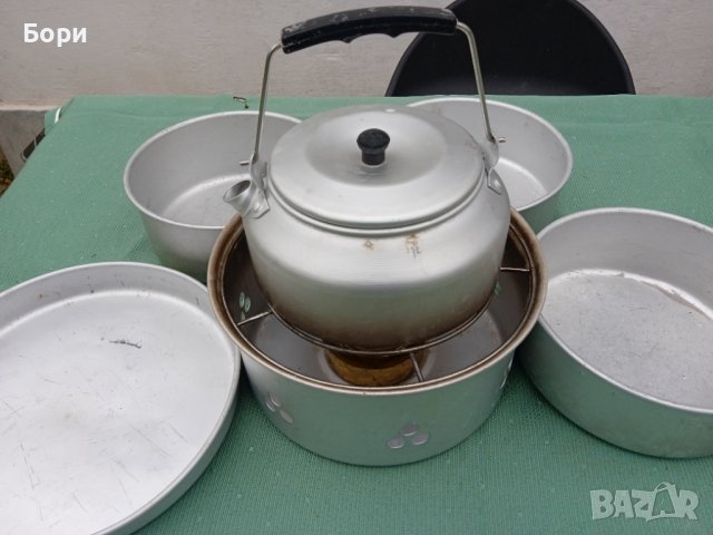 Стар к-т за готвене туристически, снимка 4 - Газови котлони - 36635851