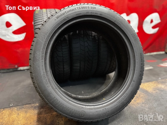 255 45 20, Зимни гуми, Continental WinterContactTS860SSSR, 4 броя, снимка 5 - Гуми и джанти - 51683682