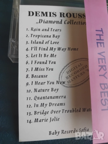 Demis Roussos - The very best - аудио касета музика, снимка 2 - Аудио касети - 52406075