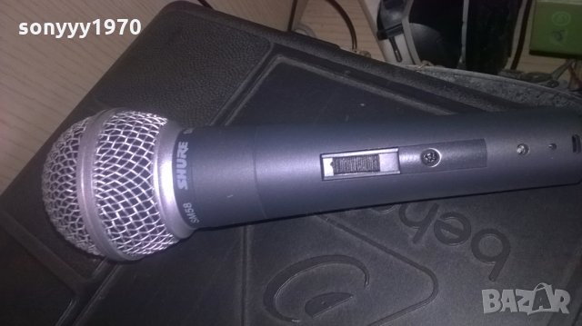shure sm58-микрофон-внос швеицария, снимка 3 - Микрофони - 27873732