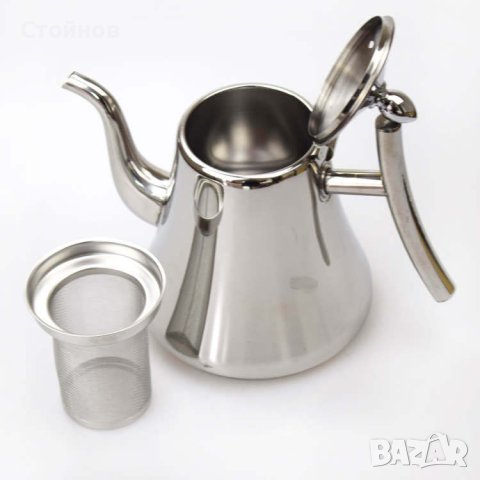 ✨ Красив чайник от неръждаема стомана, снимка 8 - Аксесоари за кухня - 43004129