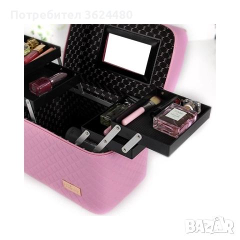 Многофункционално козметично куфарче огледало 2165, снимка 4 - Други - 52685485