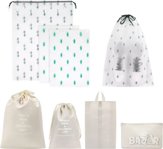 Органайзери за куфар, 8 части