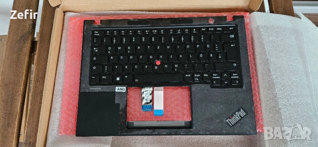 Клавиатура за ThinkPad T14s Gen 4 (21F8/21F9) DE с подсветка