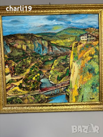 Картина Г. Витанов, снимка 2 - Картини - 43641699