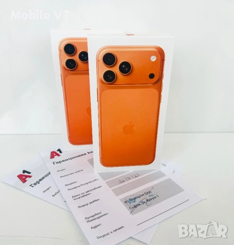 НОВ! iPhone 17 Pro Max 256GB Cosmic Orange ГАРАНЦИЯ 24 Месеца!, снимка 4 - Apple iPhone - 52854520