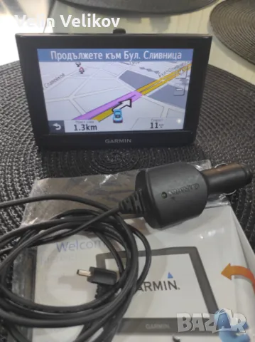 GPS навигация 5" Garmin Nuvi 52LM EU BG доживотни карти, снимка 8 - Навигация за кола - 49504966