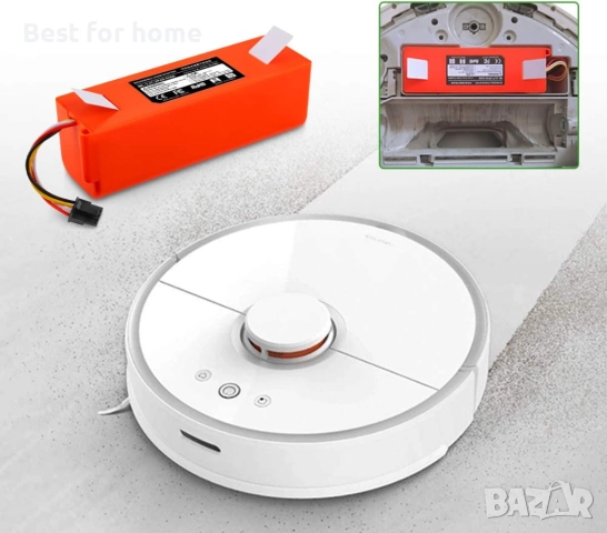 Батерия ENERGUP 14.4 V 6500 mAh за Xiaomi Roborock, снимка 6 - Друга електроника - 52573176