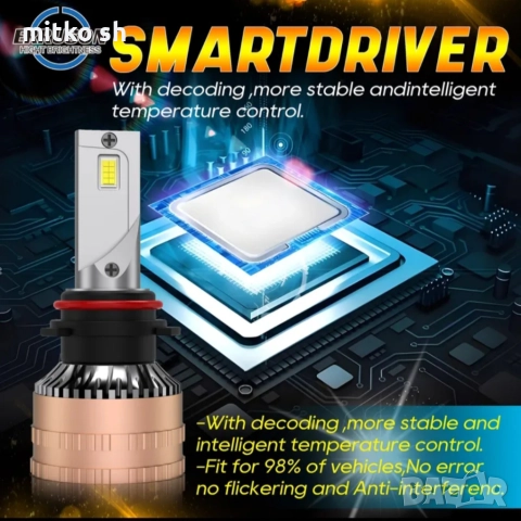 Промо Led H1, H4, H7 автомобилни крушки, снимка 4 - Аксесоари и консумативи - 52528578