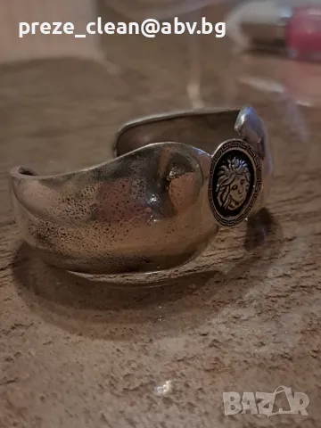 Сребърна гривна, снимка 2 - Колиета, медальони, синджири - 48017203