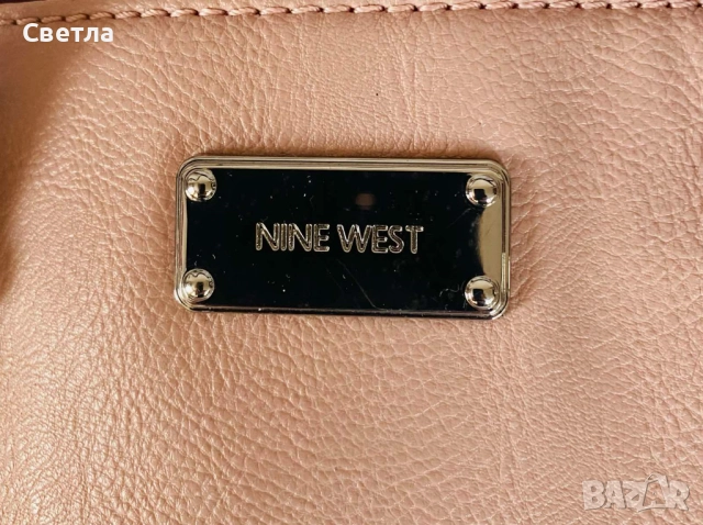 Нова  стилна чанта NINEWEST, оригинална марката,  2 къси и дълга дръжка. 37 лв, снимка 2 - Чанти - 52433430