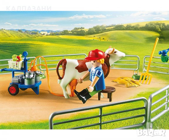 Playmobil - Ферма с животни 70132, снимка 4 - Конструктори - 33603004