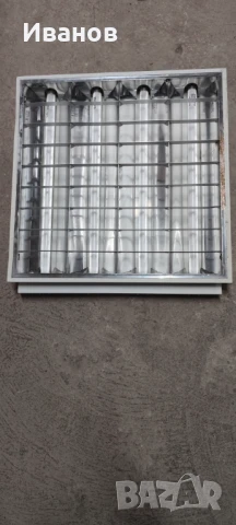 Осветителни тела с луминисцентни лампи, снимка 2 - Лампи за таван - 51159230