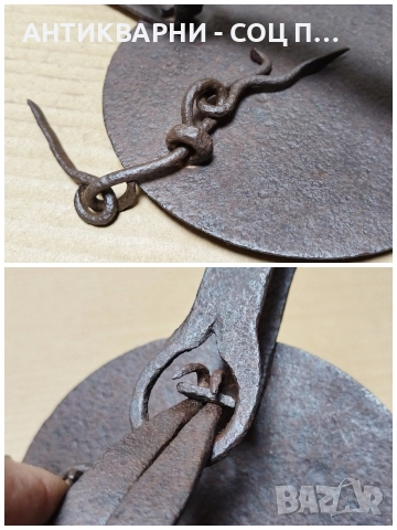 Стар Кован Капан За Животни / НОМЕР 6., снимка 9 - Антикварни и старинни предмети - 52996151