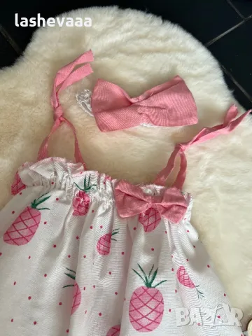 Комплект за момиче в розово, снимка 4 - Комплекти за бебе - 49351291