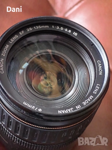Обектив Canon EF 28-135mm, снимка 3 - Обективи и филтри - 52399205