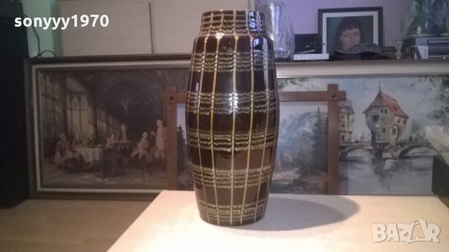 КАФЯВА ГОЛЯМА НЕМСКА ВАЗА-ВНОС ШВЕИЦАРИЯ, снимка 3 - Колекции - 27432721