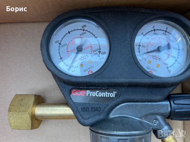 Редуцир - вентил GCE ProControl за Азот до 10 bar, снимка 3 - Други инструменти - 48220520