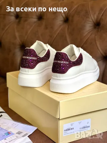 Дамски маратонки с кристали Alexander Mcqueen - Налични различни цветове Код D1484, снимка 7 - Маратонки - 48275646