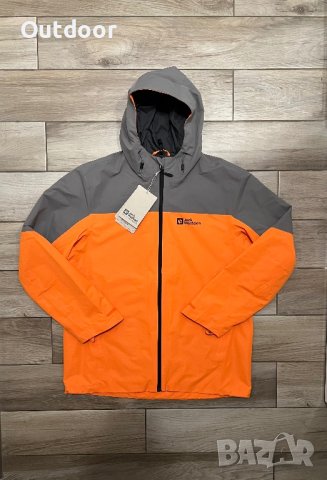 Мъжко яке Jack Wolfskin Texapore 3in1  Smokey Grey , размер М, снимка 3 - Якета - 43779077