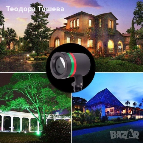 Лазерен прожектор, снимка 5 - Прожектори - 52300359