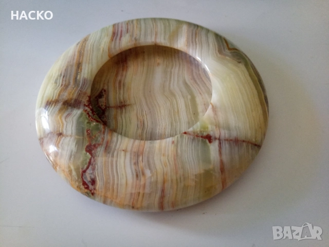 Истински ониксови пепелници, използвани, снимка 3 - Други - 52483337